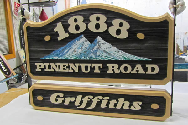 3 Dimensional sign example by Arrowhead Signs