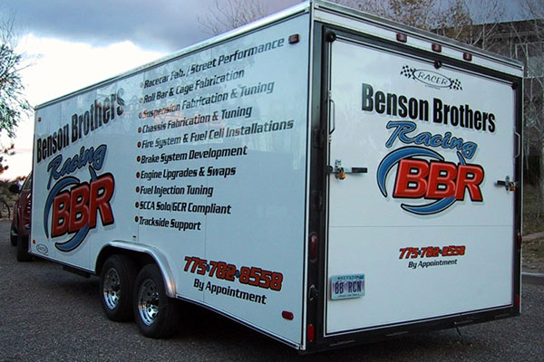 Fleet lettering and graphics by Arrowhead Signs